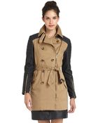 W118 By Walter Baker Keanu Belted Trenchcoat - Lyst
