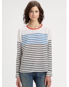 Equipment Liam North Sails Silk Tee - Lyst