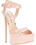 Gianmarco Lorenzi Platform Stiletto Sandal - Lyst