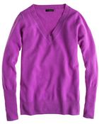 J.Crew Collection Cashmere Vneck Sweater - Lyst