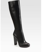 Christian Louboutin Mirabelle Leather Boots - Lyst