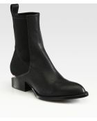 Alexander Wang Anouck Chelsea Leather Ankle Boots - Lyst