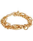 ASOS Collection Asos Double Row Chain Bracelet - Lyst