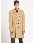 Burberry Grosvenor Double Wool Cashmere Coat - Lyst