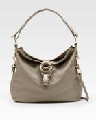Gucci G Wave Medium Leather Shoulder Bag - Lyst