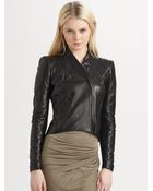 Helmut Lang Analog Leather Jacket - Lyst