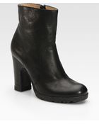 Maison Martin Margiela Leather Ankle Boots - Lyst