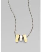 Marc By Marc Jacobs Iconic Bolt Necklace - Lyst