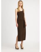 MICHAEL Michael Kors Tank Maxi Dress - Lyst