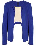 W118 By Walter Baker Gavin Cutout Stretchcrepe Blazer - Lyst