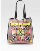 Christian Louboutin Sybil Large Print Shopper - Lyst