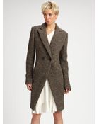 Jason Wu for TSE Flyaway Notched Collar Coat - Lyst