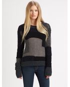 Rebecca Taylor Intarsia Sweater - Lyst