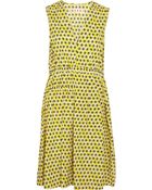 Marni Printed Cotton Poplin Dress - Lyst