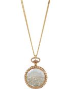 Renee Lewis Pearlrimmed Diamond Shake Pendant Necklace - Lyst
