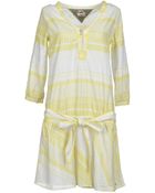 Tommy Hilfiger Denim Short Dress - Lyst