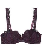 Agent Provocateur Errin Swarovski Crystal-Embellished Lace Push-Up Bra - Lyst