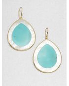 Ippolita Semiprecious Multistone 18k Gold Teardrop Earrings - Lyst