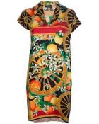 Dolce & Gabbana Printed Dress - Lyst