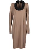 Gio' Guerreri 3/4 Length Dress - Lyst
