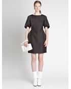Jil Sander Silk Dress - Lyst