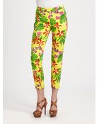 Ralph Lauren Black Label Cassy Floral Pants - Lyst