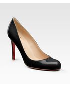 Christian Louboutin Simple 100 Patent Pumps - Lyst