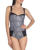 ModCloth Night Swim One Piece - Lyst