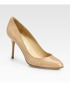 Jimmy Choo Gilbert Patent Leather Pumps - Lyst