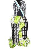 Peter Pilotto Lara Ruffled Print Dress - Lyst