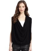 Vkoo Cowlneck Cashmere Vest - Lyst
