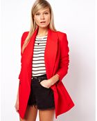 ASOS Collection Textured Blazer Coat - Lyst