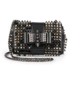 Christian Louboutin Sweet Charity Spiked Shoulder Bag - Lyst