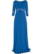 Elie Saab Sleeve Lace Insert Gown - Lyst