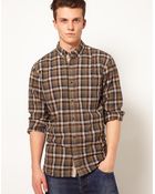 French Connection Checked Shirt - Lyst