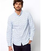 French Connection Floral Shirt - Lyst