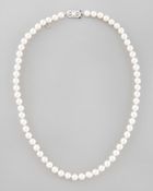 Mikimoto Akoya Pearl Necklace - Lyst