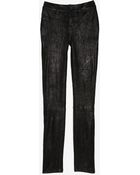 J Brand Super Skinny Leather Pants - Lyst