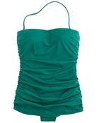 J.Crew Skirted Bandeau Tank - Lyst