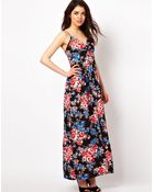 Little Mistress Printed Maxi Dress - Lyst