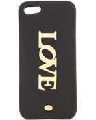 Noir Jewelry Love Iphone 5 Case - Lyst