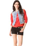Textile Elizabeth And James Dest Sid Vest - Lyst