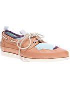 Paul Smith Cutout Detail Deck Shoe - Lyst