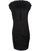 Rick Owens Shortsleeved Dress - Lyst