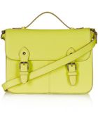Topshop Edge Paint Satchel - Lyst