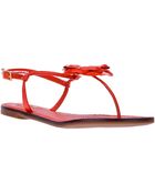 Tory Burch Shelby Thong Sandal - Lyst