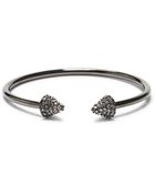 Club Monaco Double Pavé Bracelet - Lyst