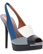 Fendi Sling Back Sandal - Lyst