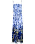 Liu Jo Mixed Floral Print Dress - Lyst