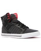 Supra The Skytop Sneaker in Black Nylon Polka Dots - Lyst